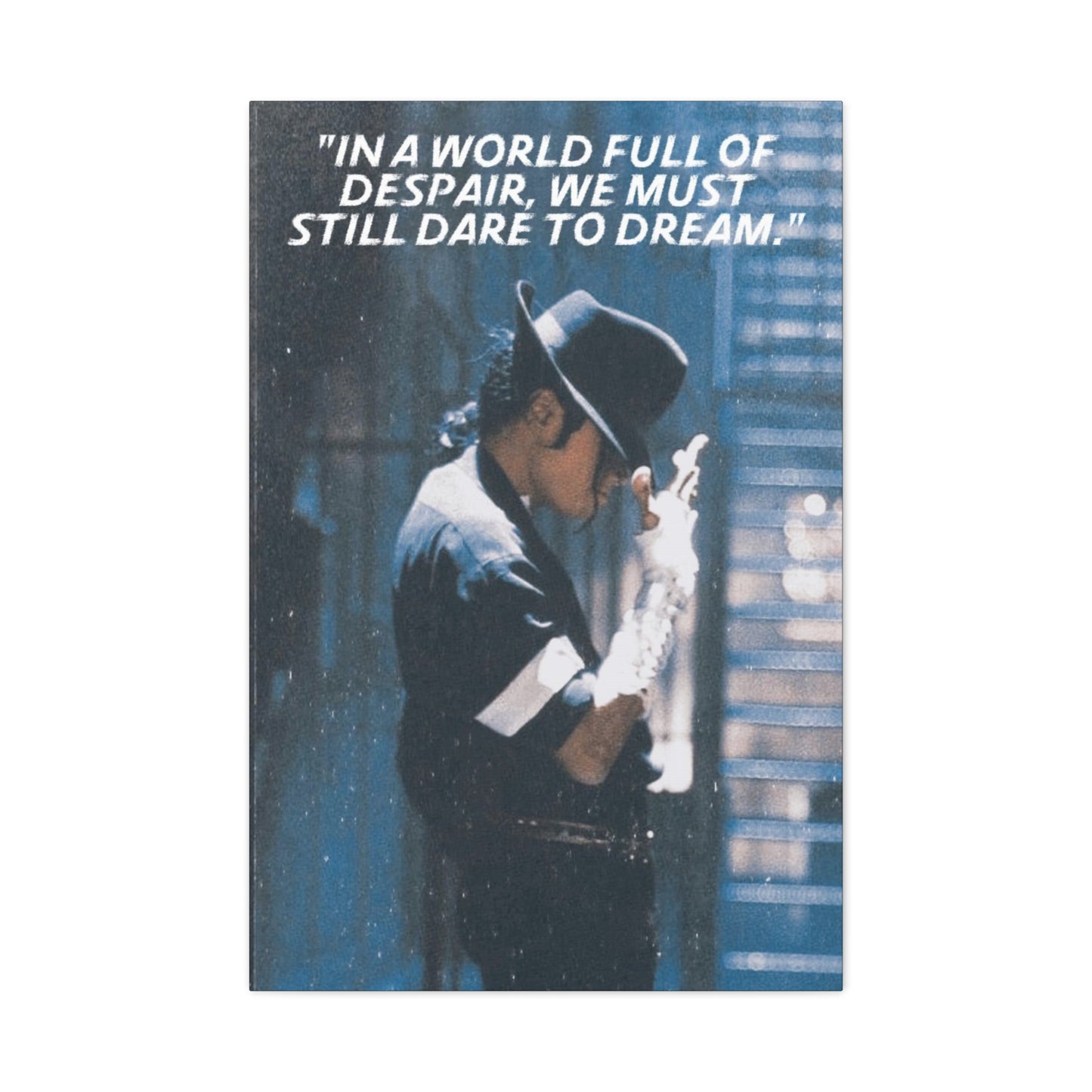 Michael Jackson Motivational Canvas