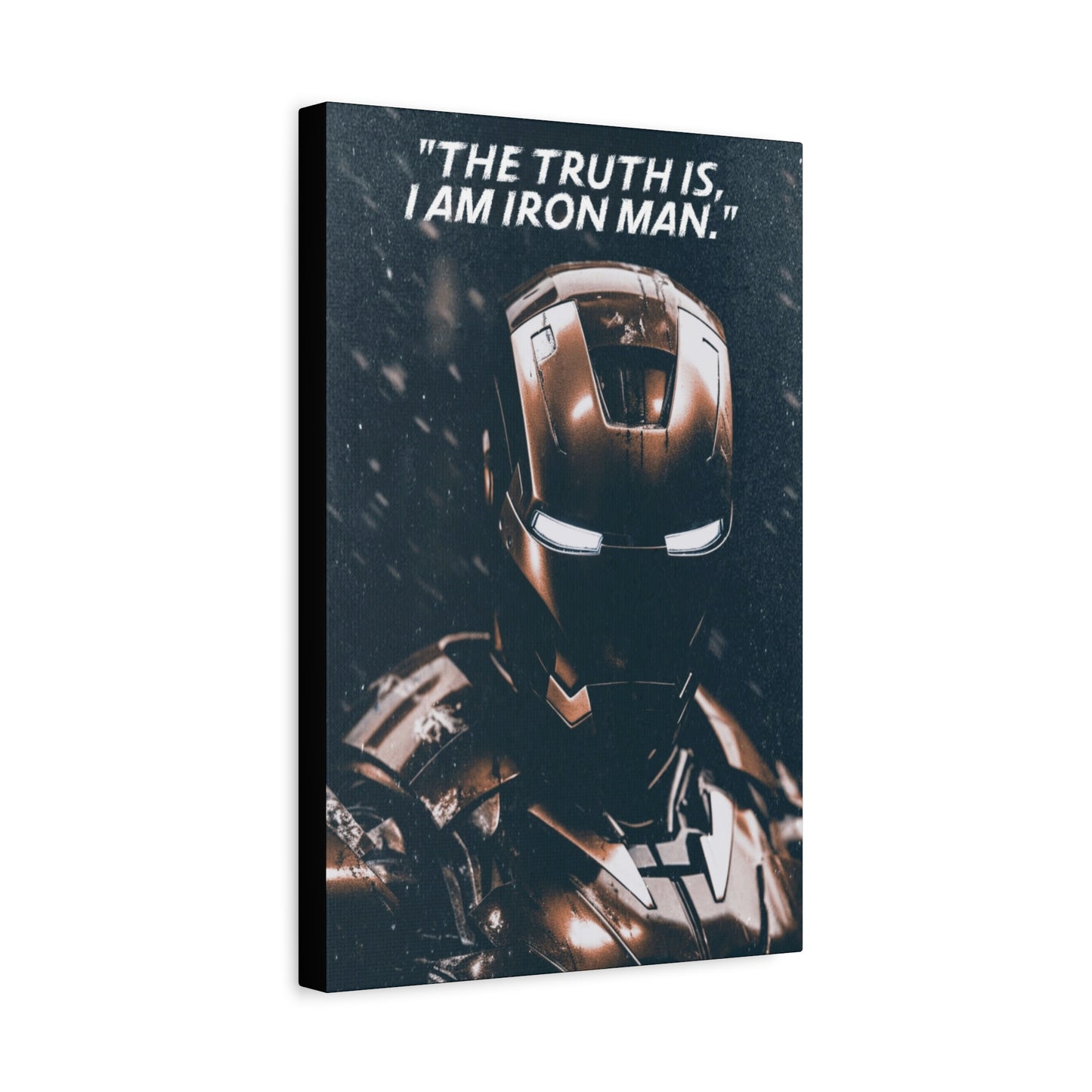 Iron Man Motivational Canvas