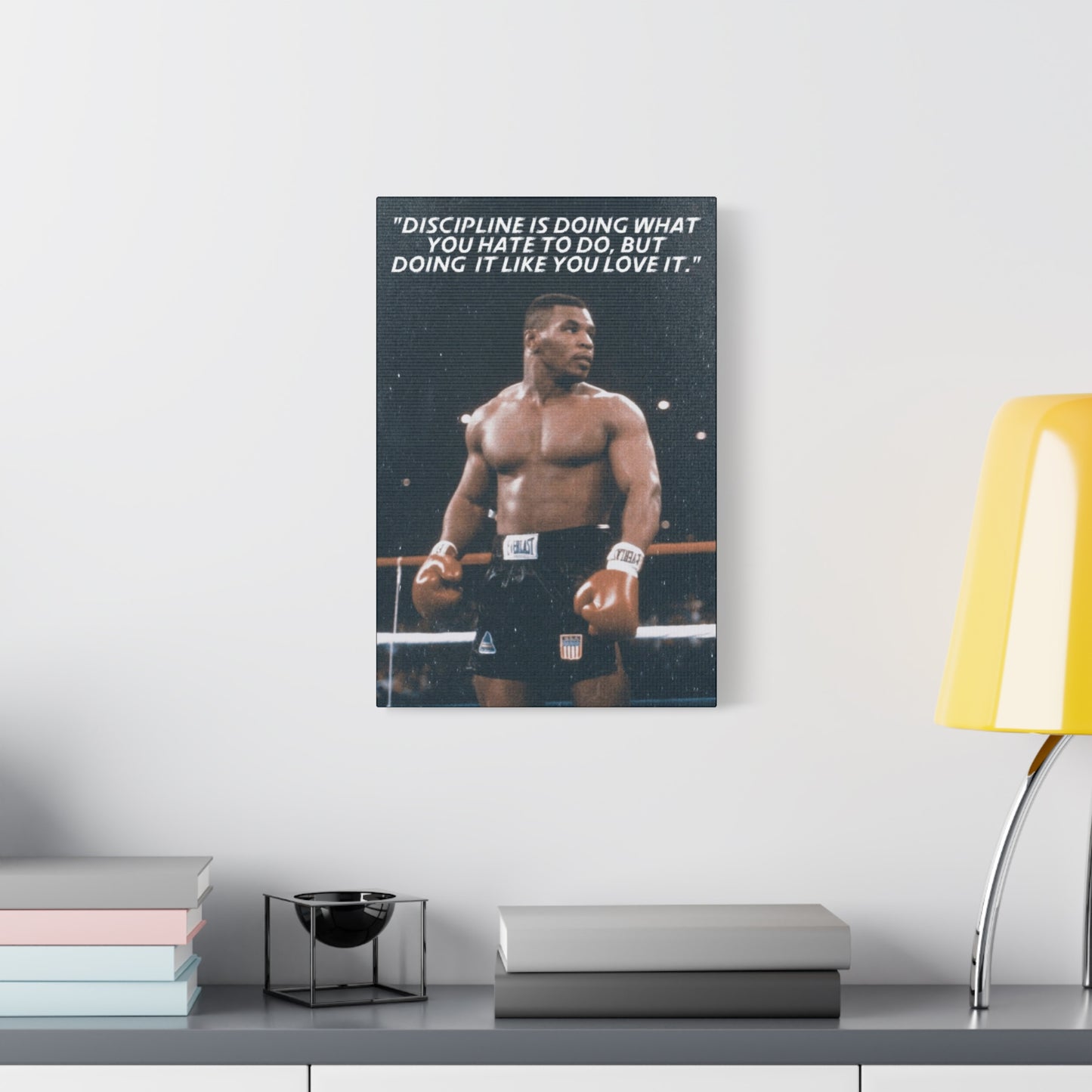 Mike Tyson Motivational Canvas