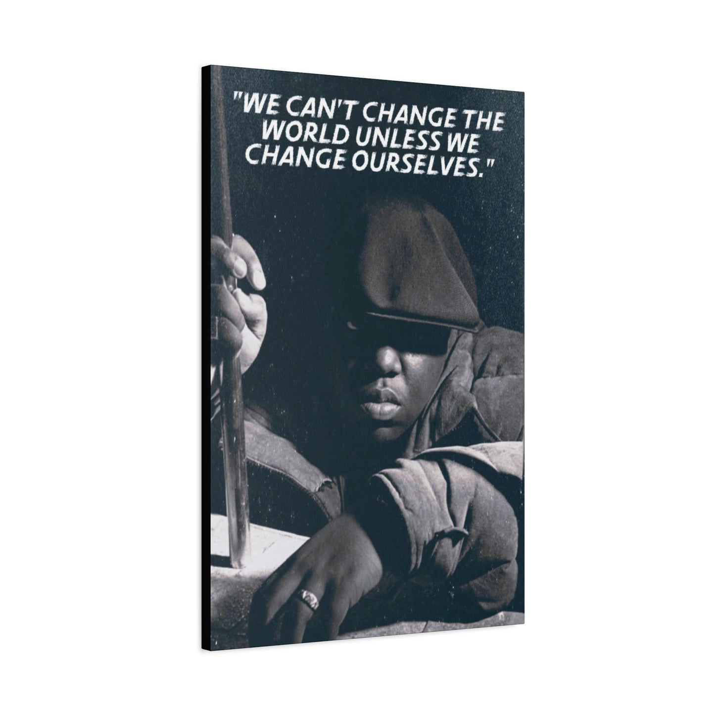 Biggie Smalls Motivational Canvas