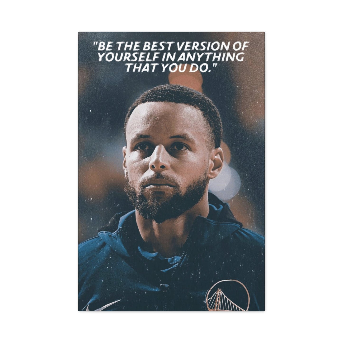 Steph Curry Motivational Canvas
