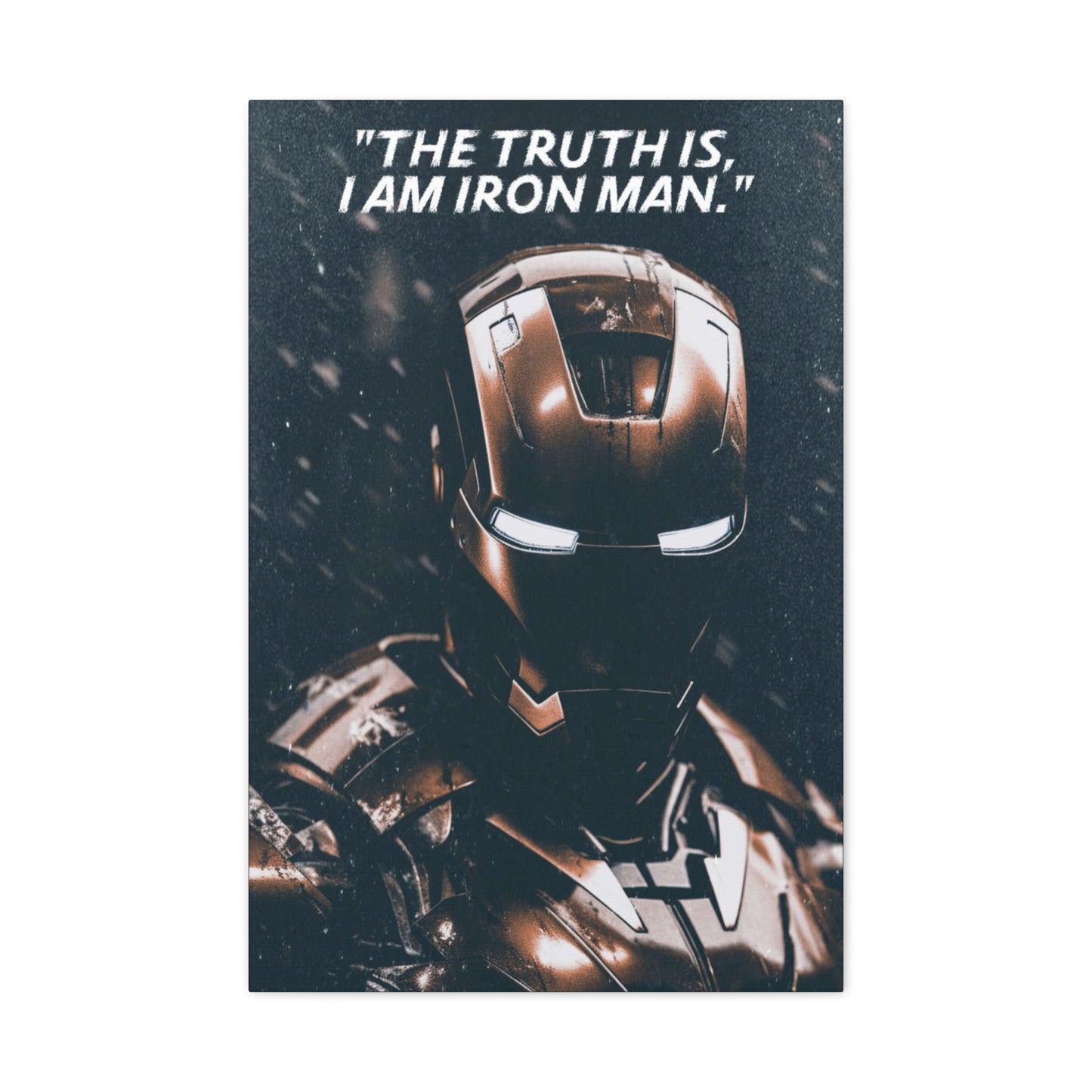 Iron Man Motivational Canvas