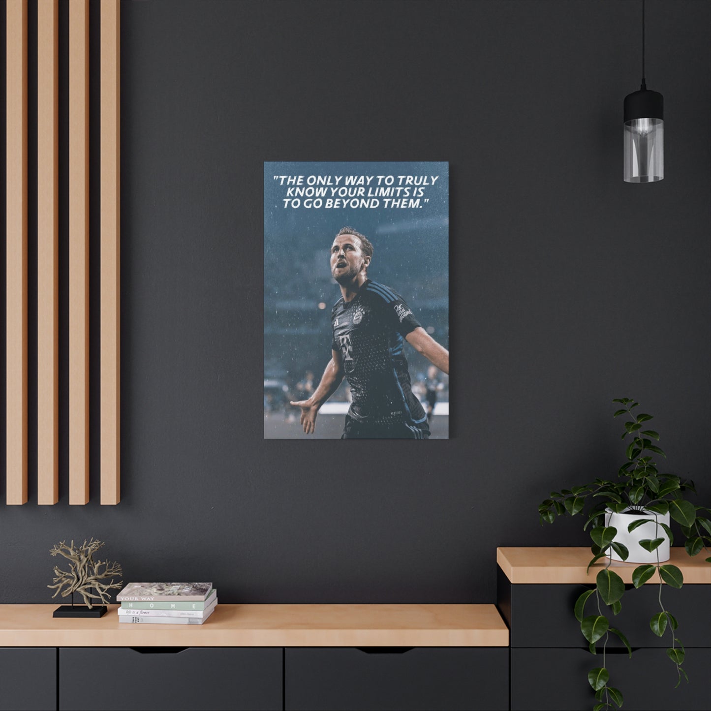 Harry Kane Motivational Canvas