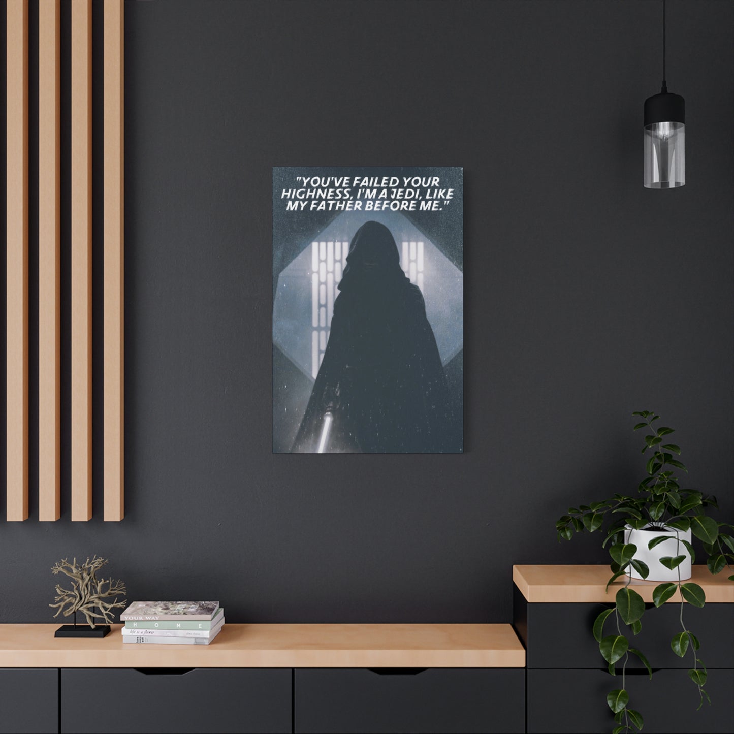Luke Skywalker Motivational Canvas