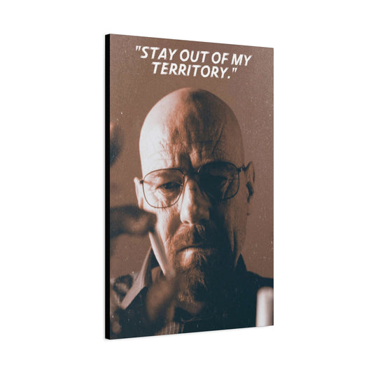 Walter White Motivational Canvas