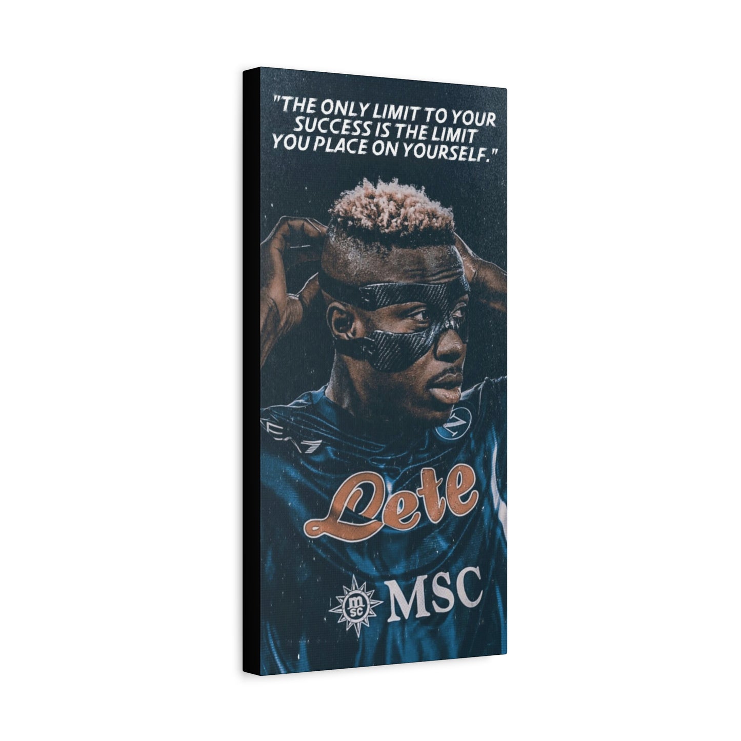 Victor Osimhen Motivational Canvas
