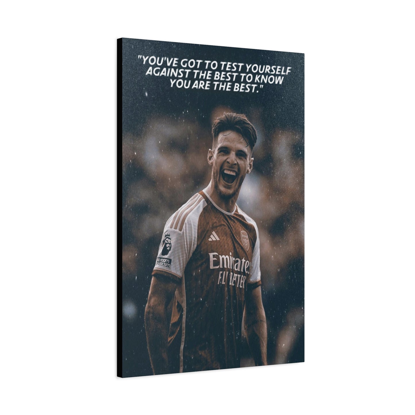 Declan Rice Motivational Canvas