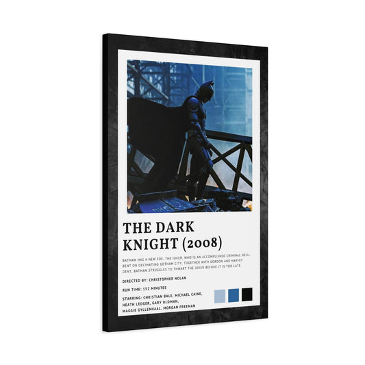 The Dark Knight Movie Cover Canvas