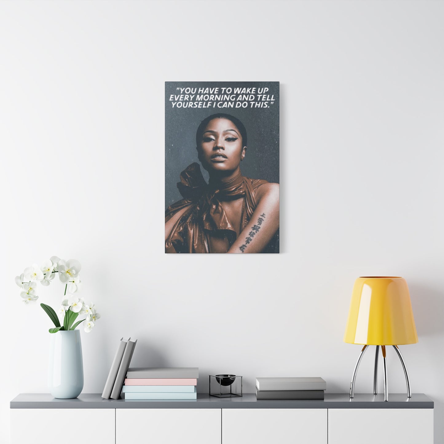Nicki Minaj Motivational Canvas