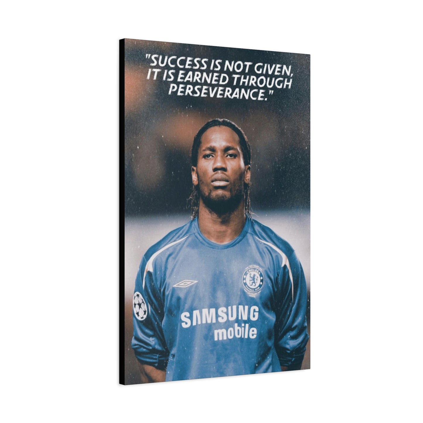 Didier Drogba Motivational Canvas