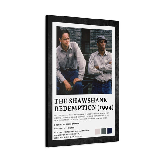 The Shawshank Redemption Movie Cover Canvas