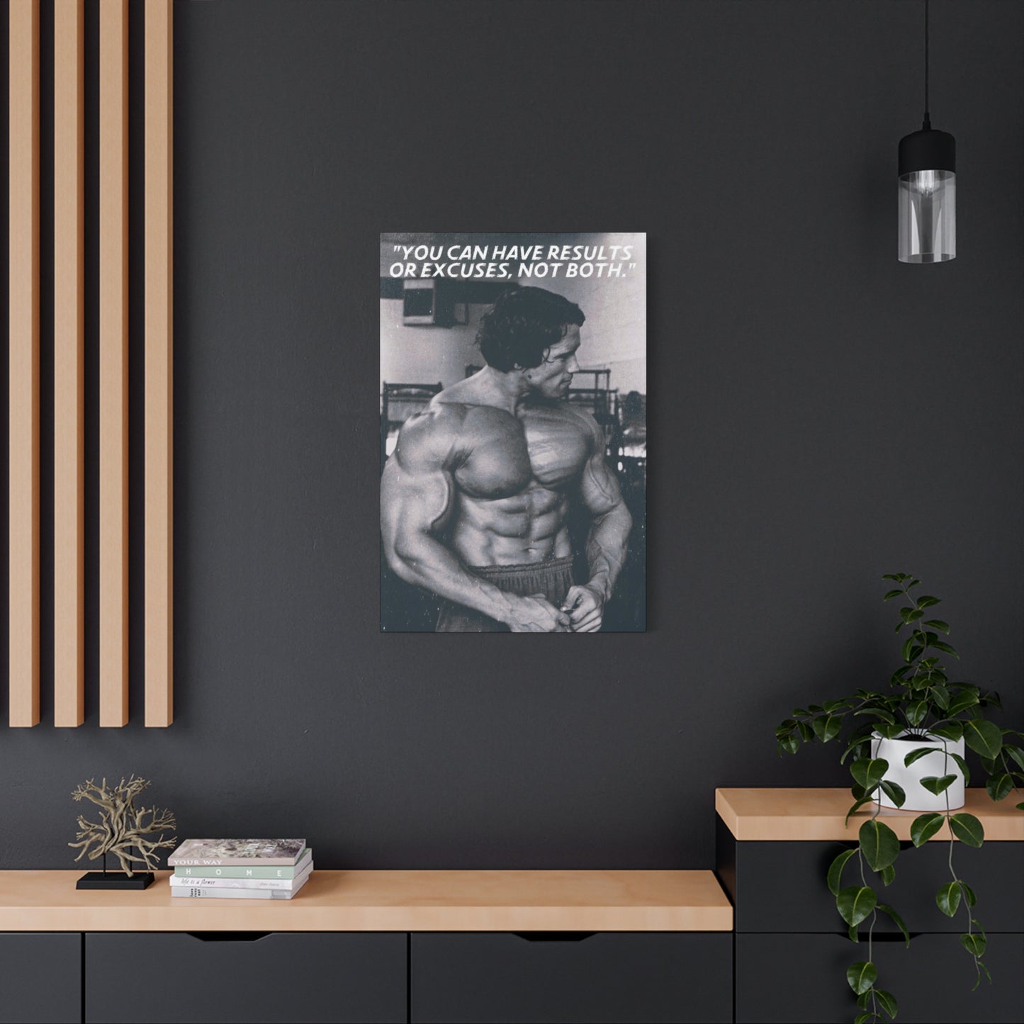 Arnold Schwarzenegger Motivational Canvas
