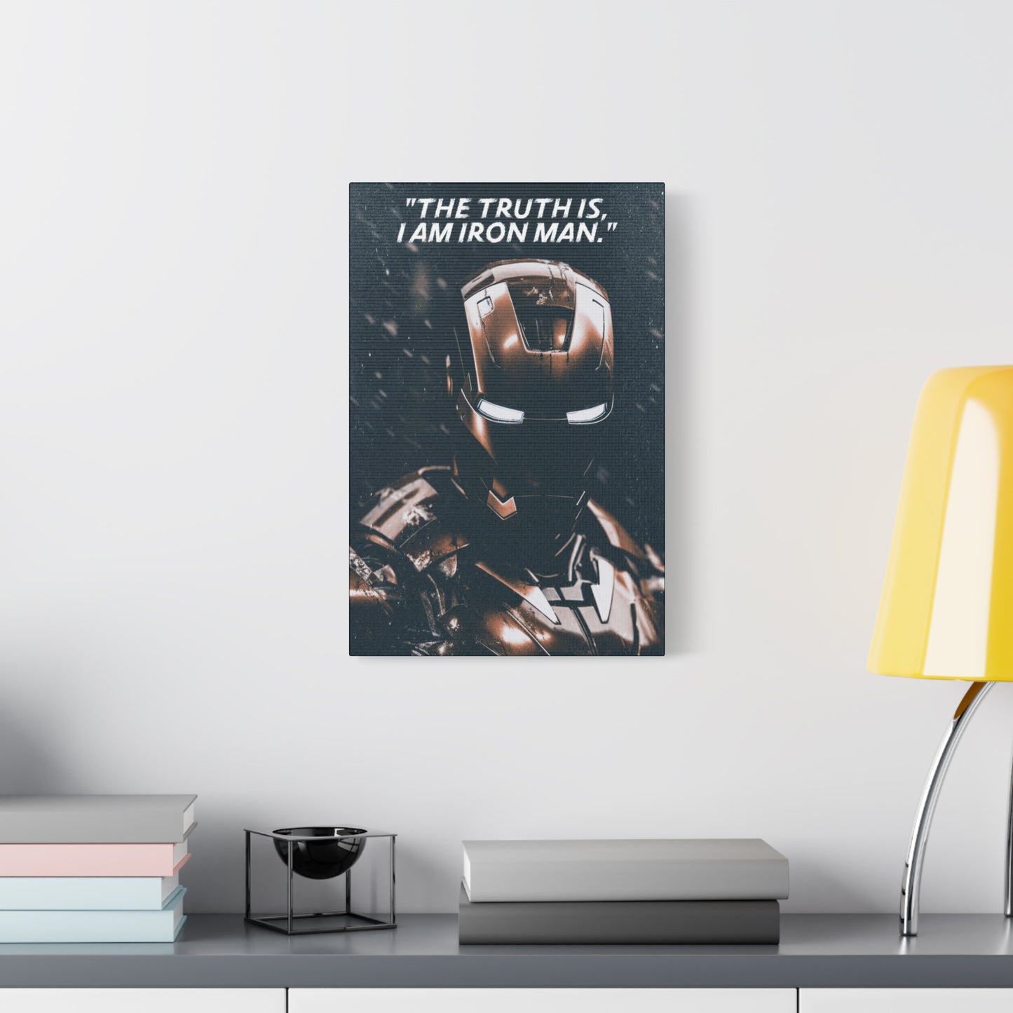 Iron Man Motivational Canvas