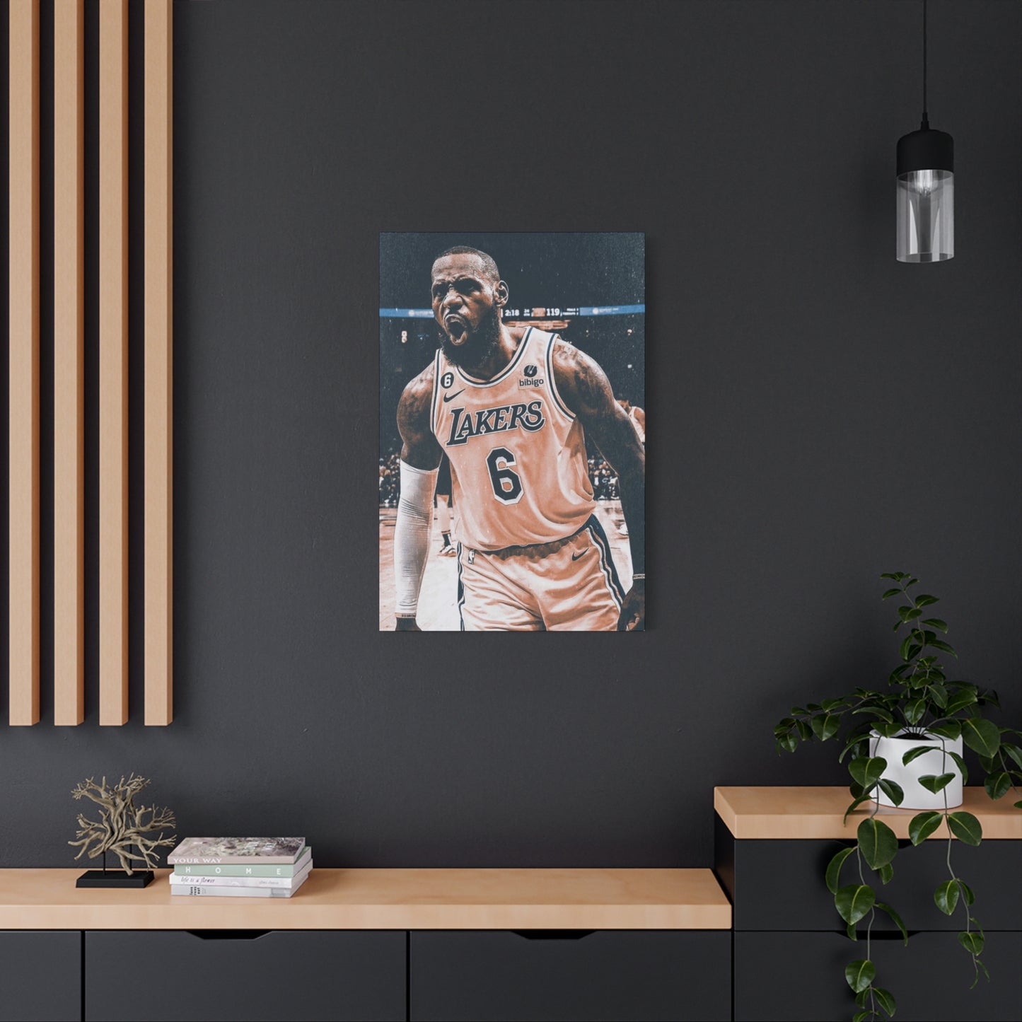 LeBron James Classic Canvas