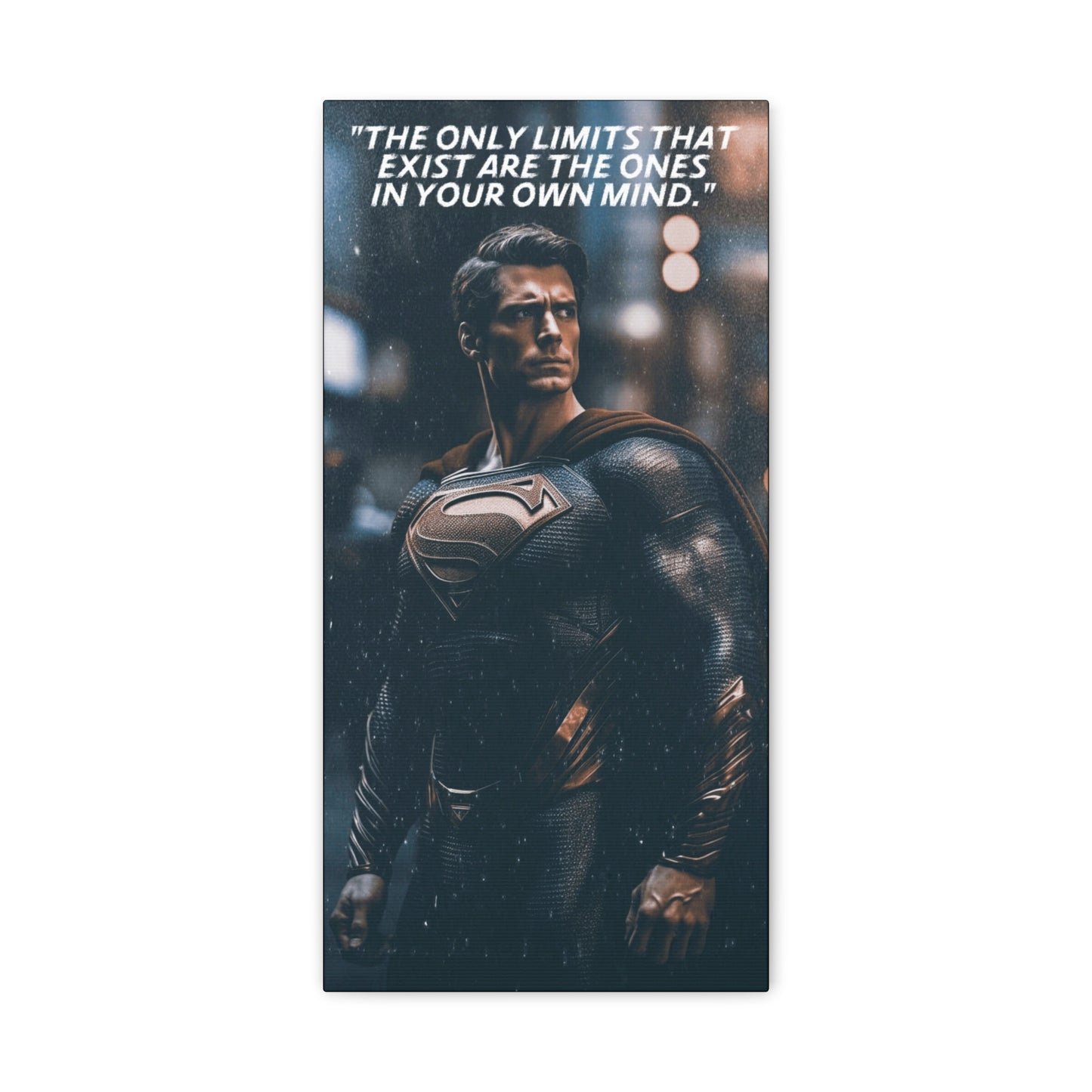 Superman Motivational Canvas