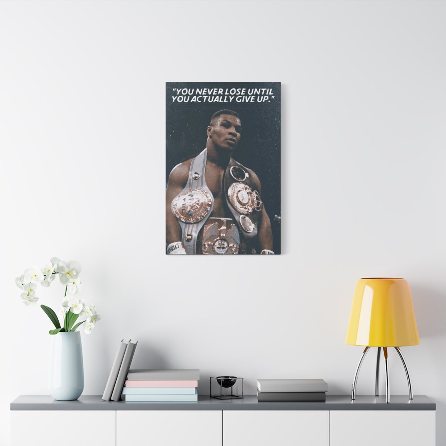 Mike Tyson Motivational Canvas