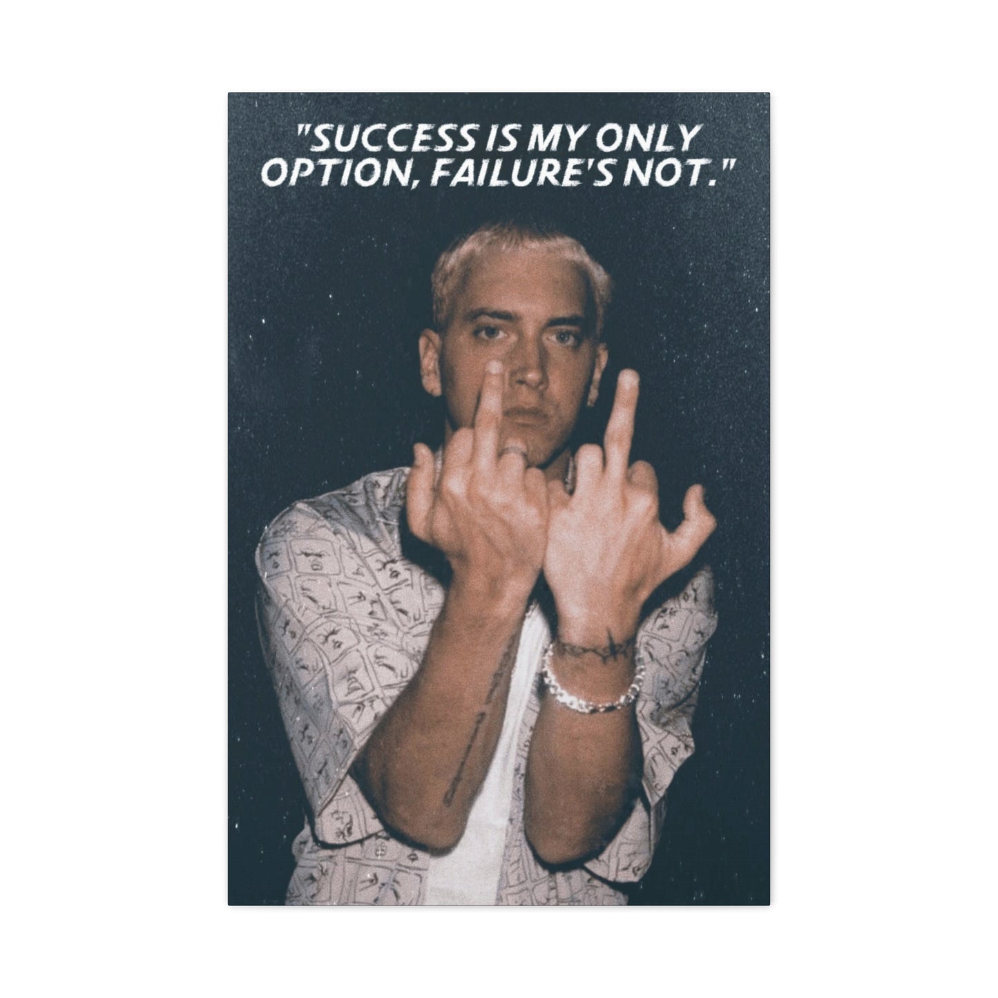 Eminem Motivational Canvas