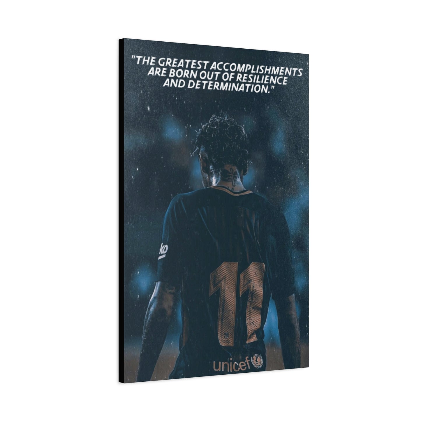 Neymar Motivational Canvas