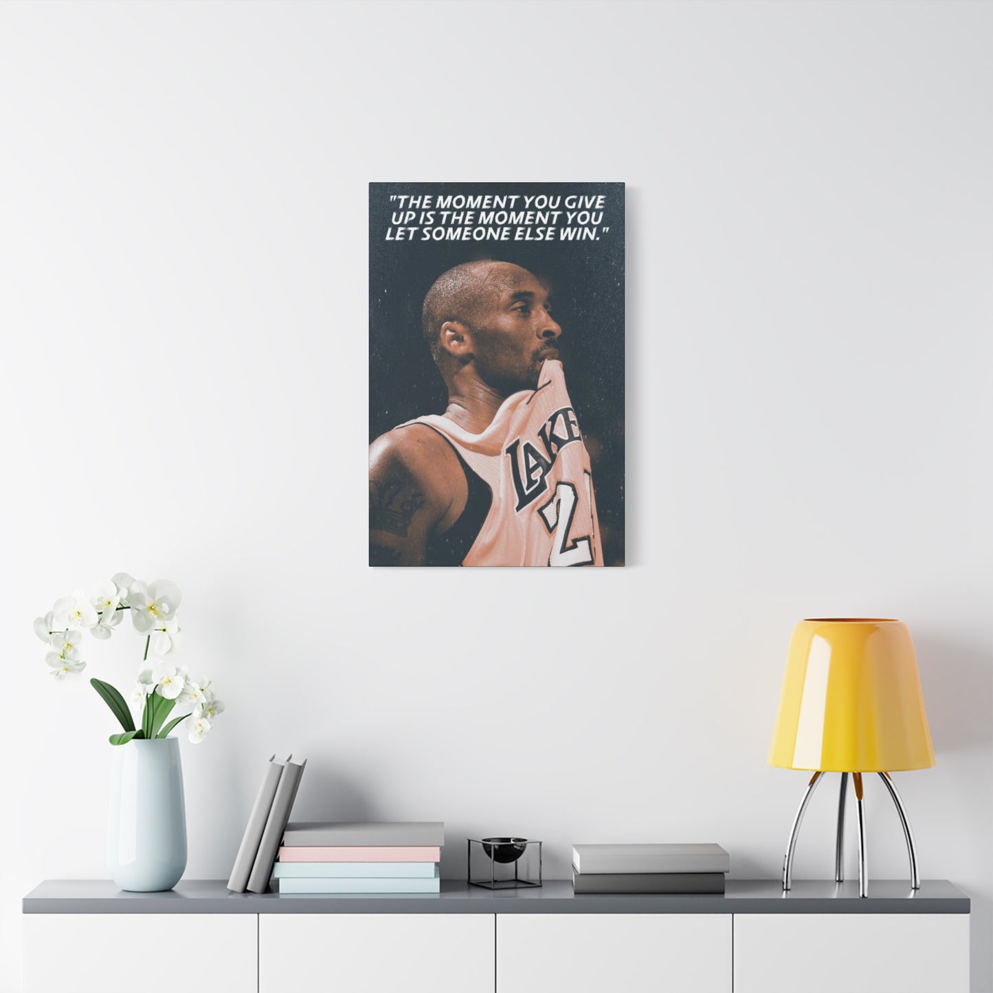 Kobe Bryant Motivational Canvas