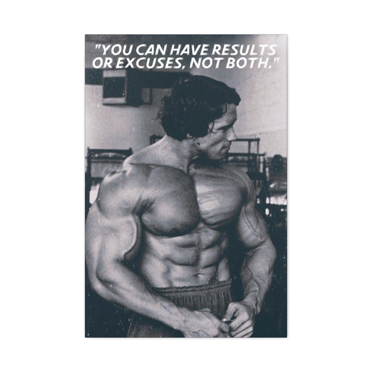 Arnold Schwarzenegger Motivational Canvas