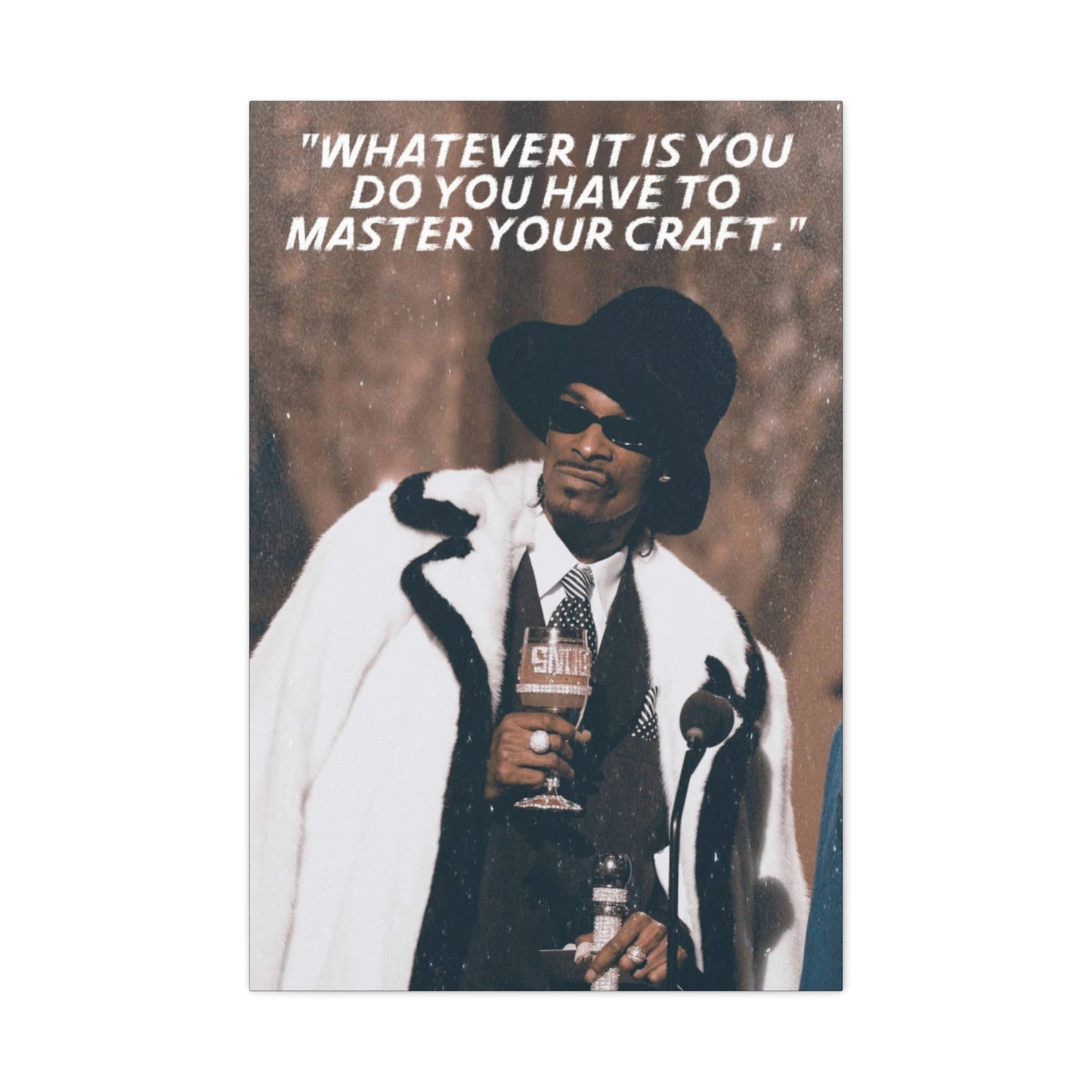 Snoop Dogg Motivational Canvas
