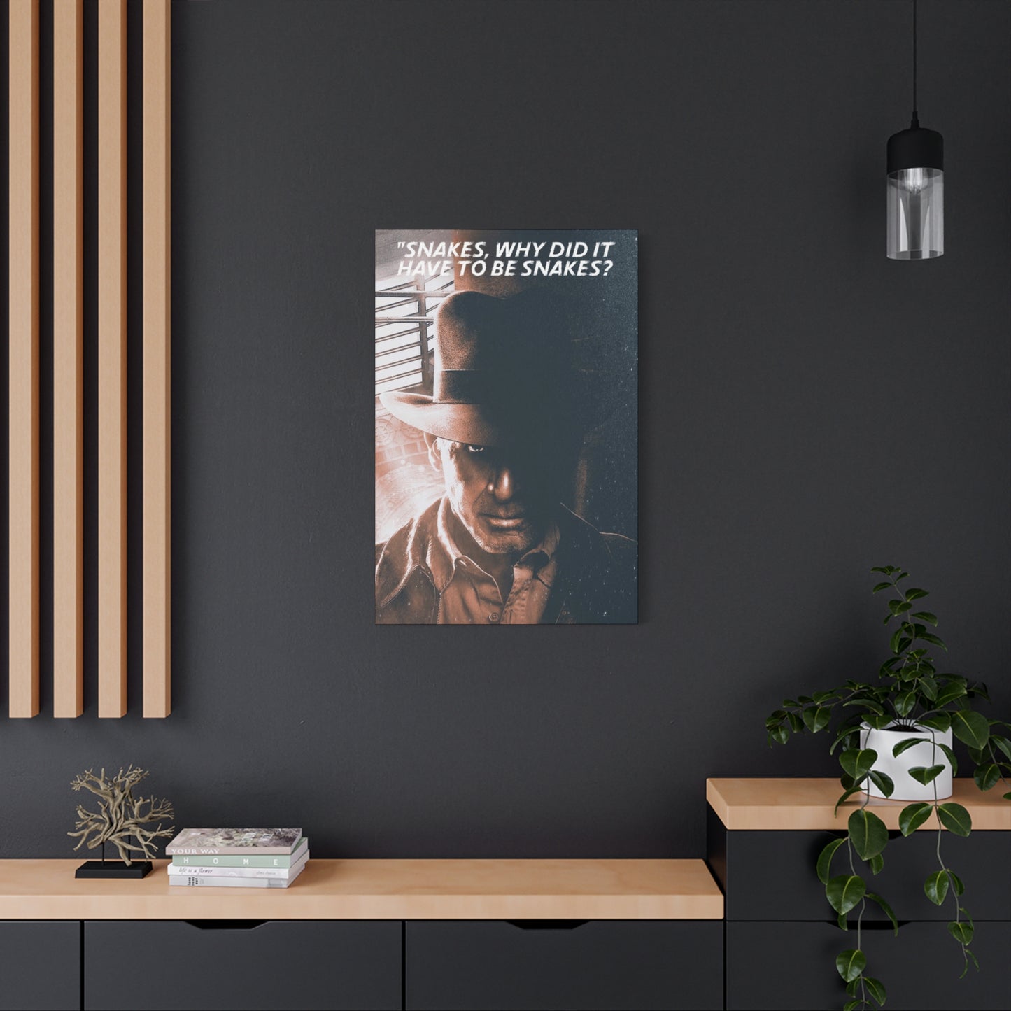 Indiana Jones Motivational Canvas