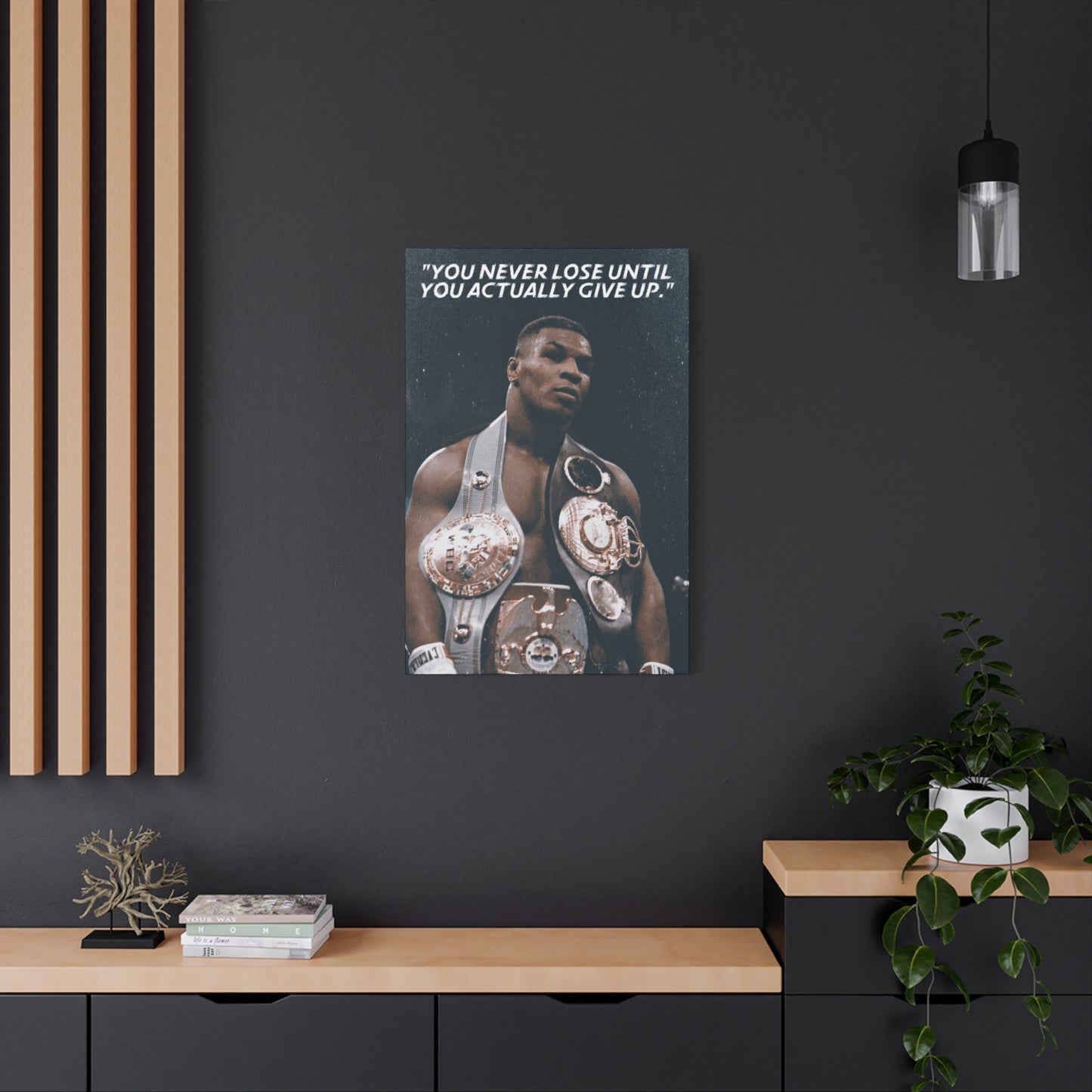 Mike Tyson Motivational Canvas