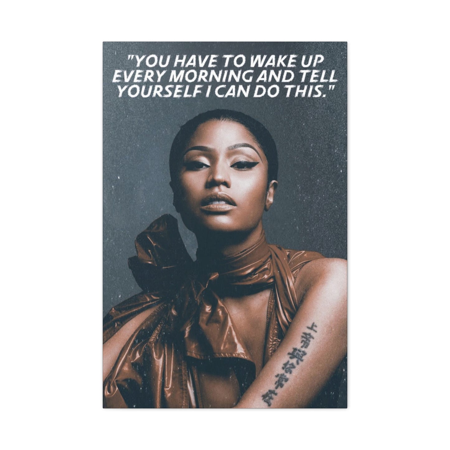 Nicki Minaj Motivational Canvas