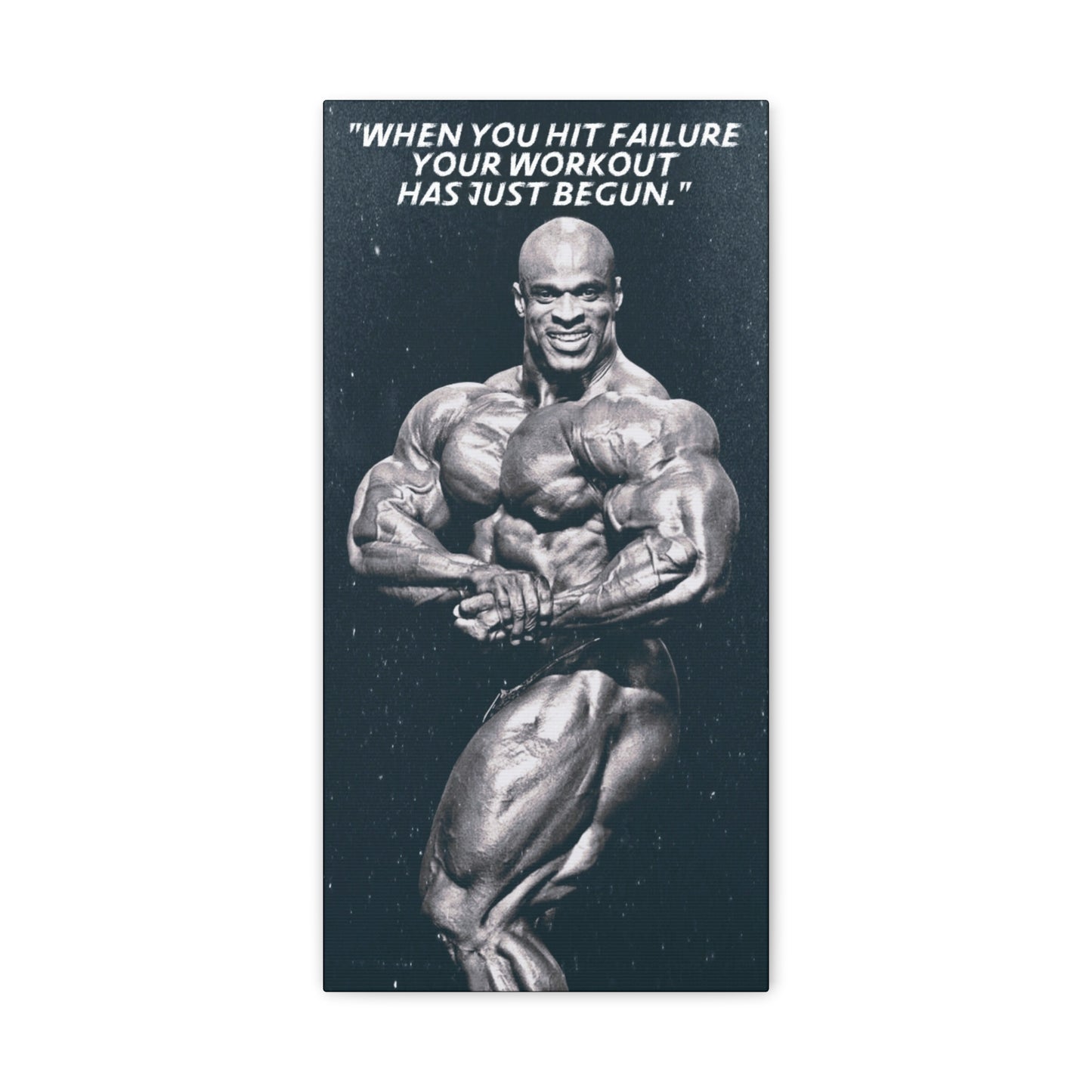 Ronnie Coleman Motivational Canvas