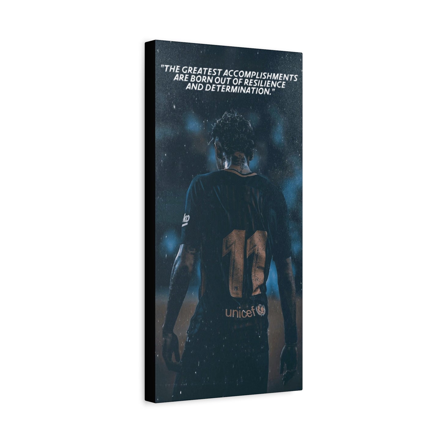 Neymar Motivational Canvas