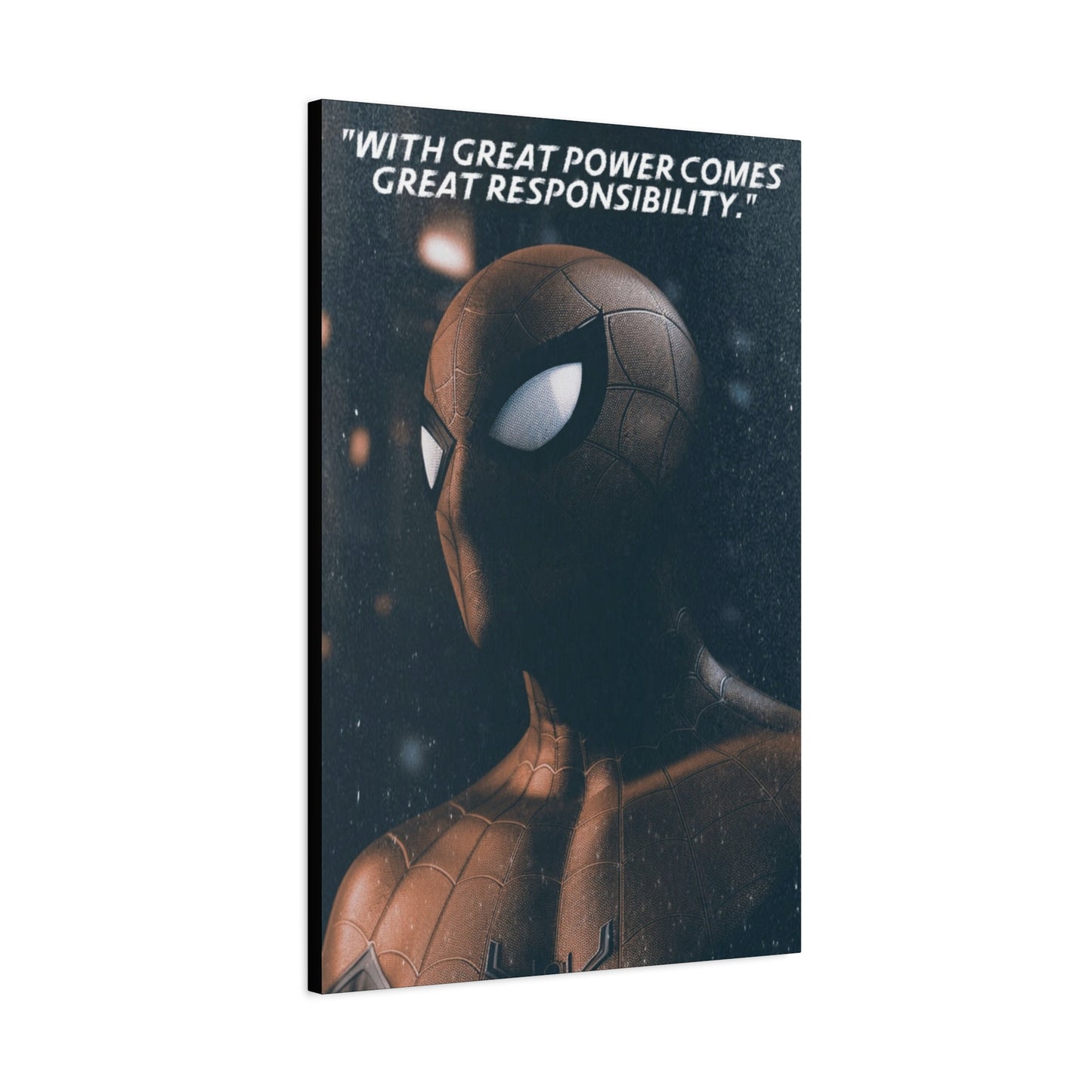 Spider-Man Motivational Canvas