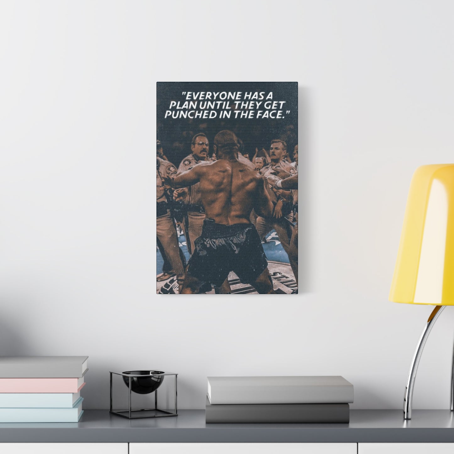 Mike Tyson Motivational Canvas