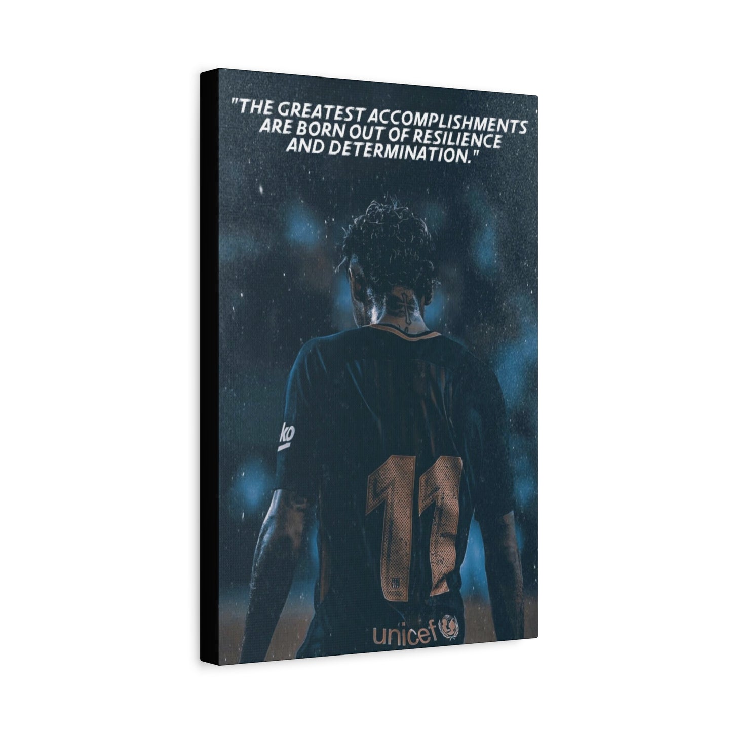Neymar Motivational Canvas