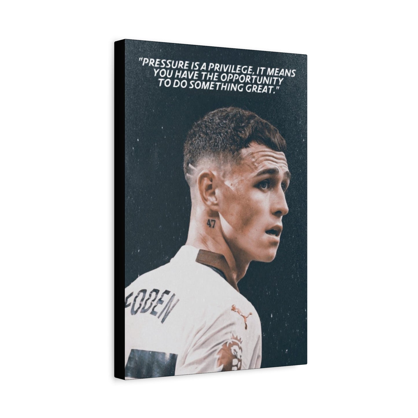 Phil Foden Motivational Canvas