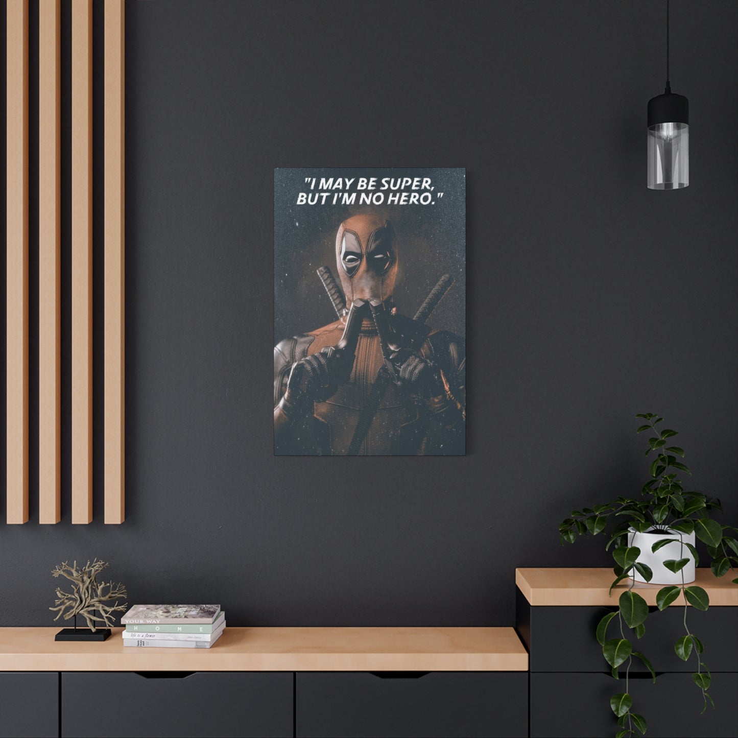 Deadpool Motivational Canvas