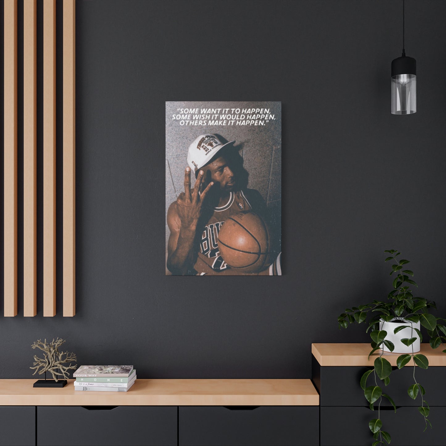 Michael Jordan Motivational Canvas