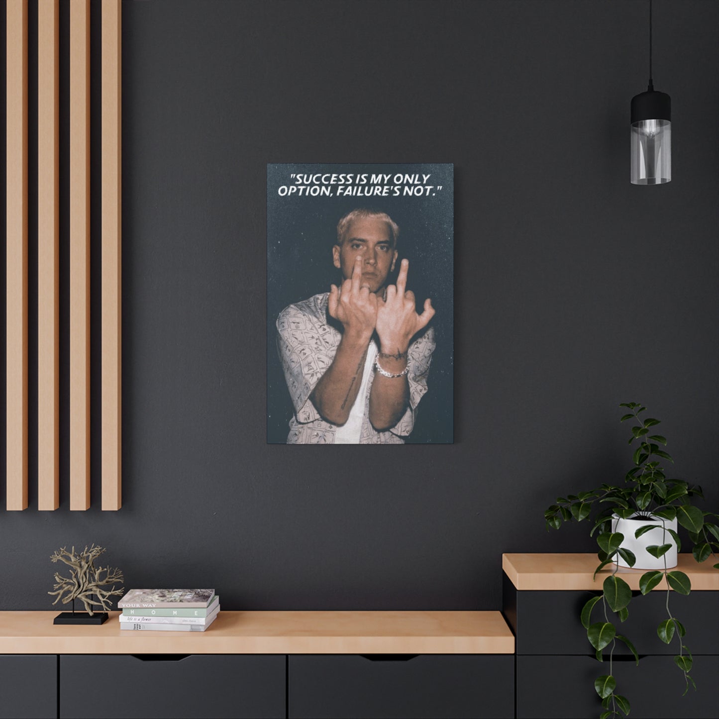 Eminem Motivational Canvas