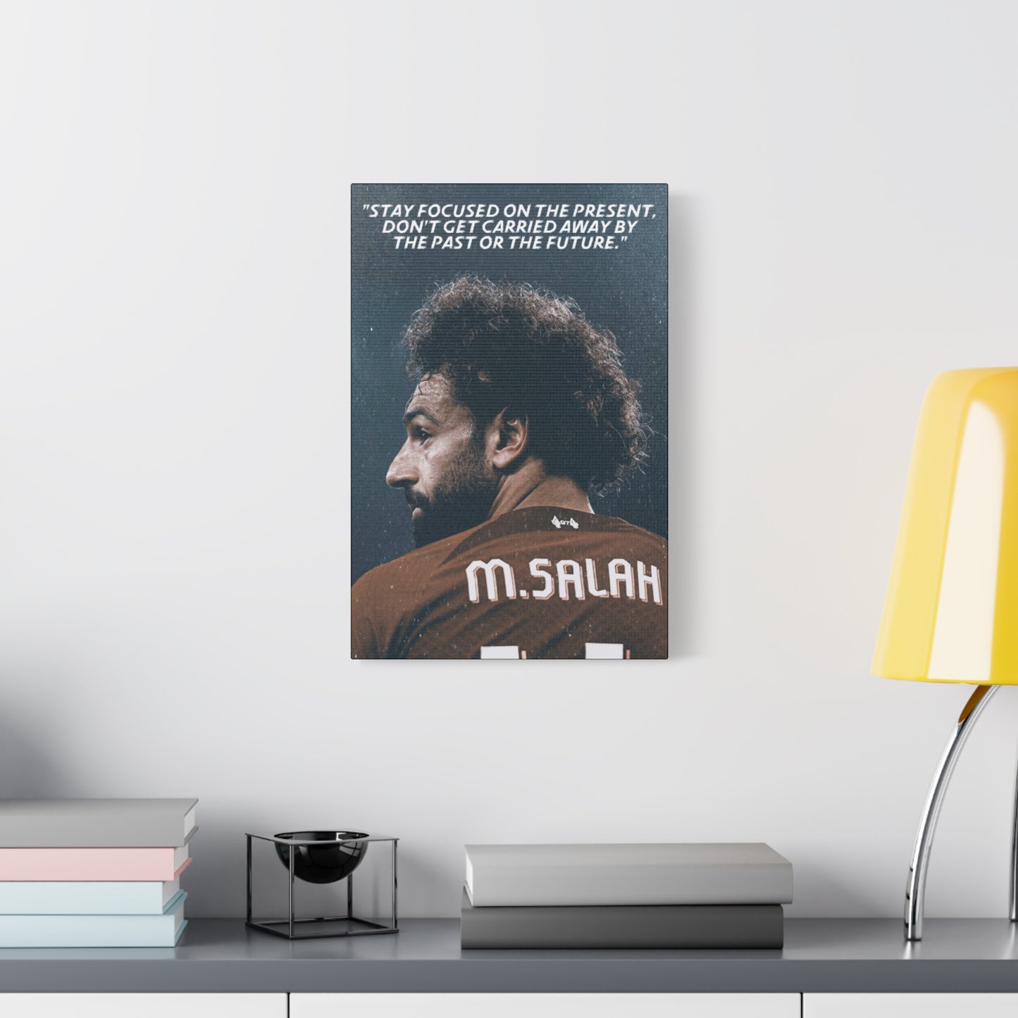Mohammed Salah Motivational Canvas