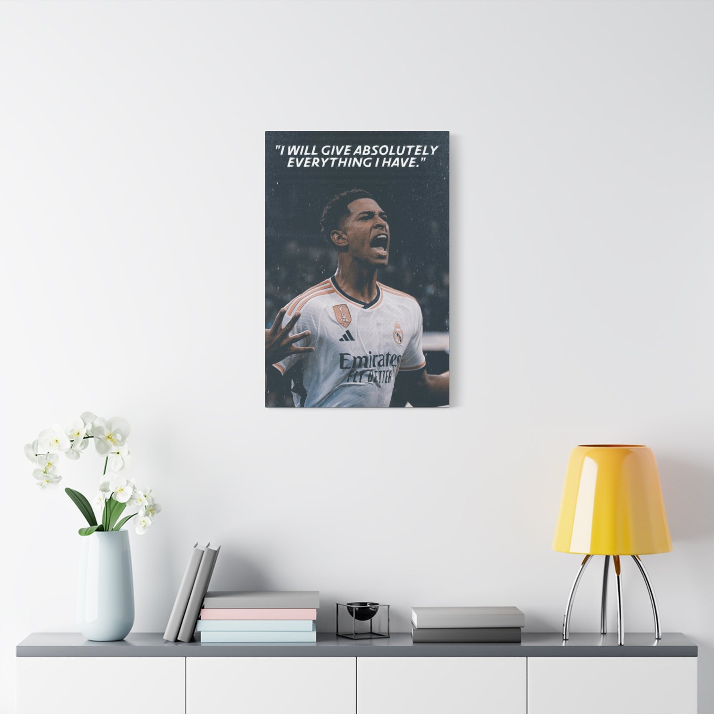 Jude Bellingham Motivational Canvas