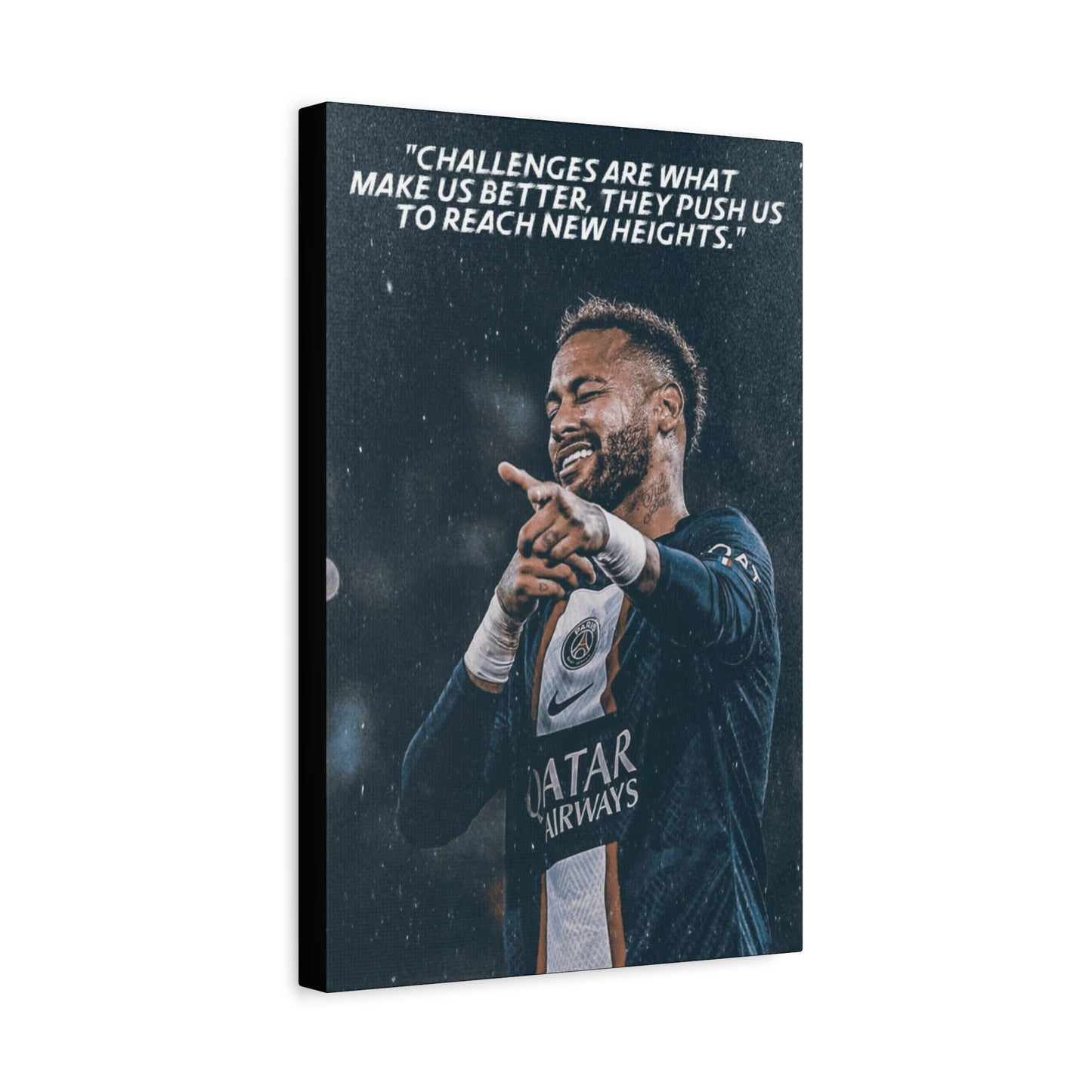 Neymar Motivational Canvas