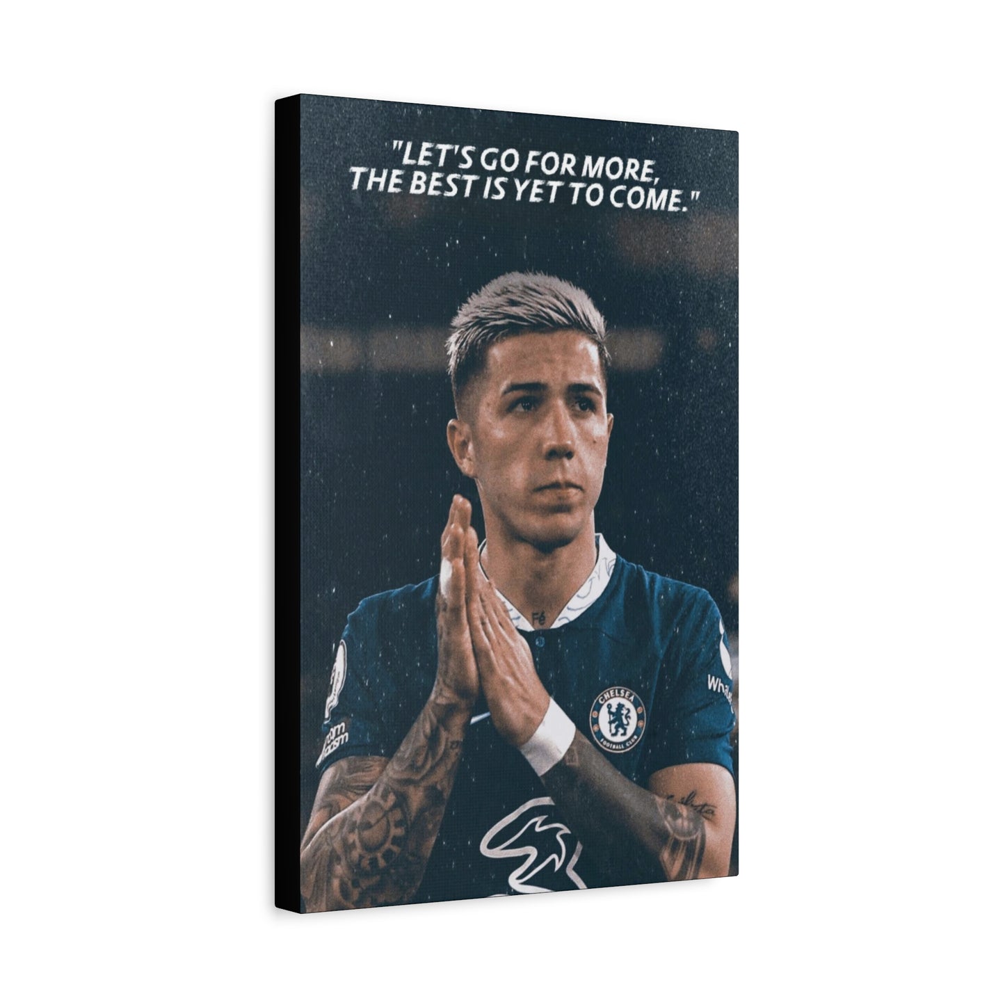 Enzo Fernandez Motivational Canvas