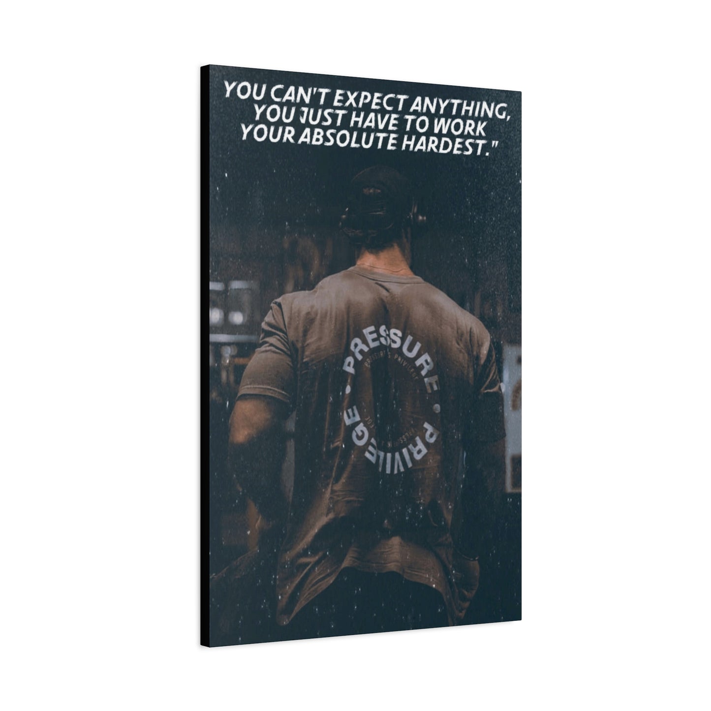 Chris Bumstead Motivational Canvas