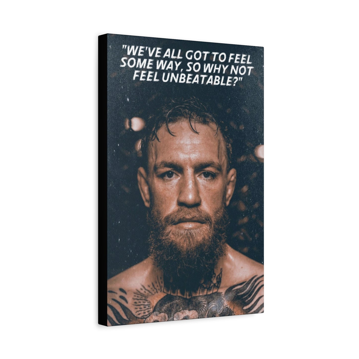 Conor McGregor Motivational Canvas