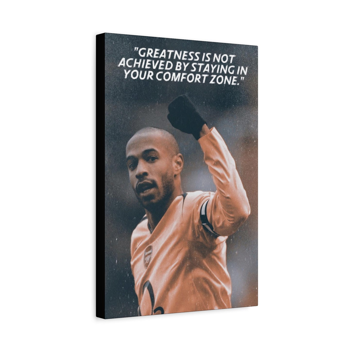 Thierry Henry Motivational Canvas