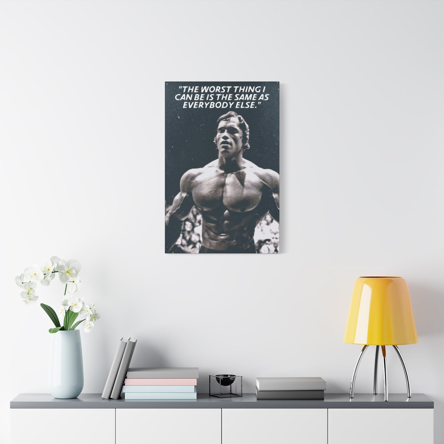 Arnold Schwarzenegger Motivational Canvas