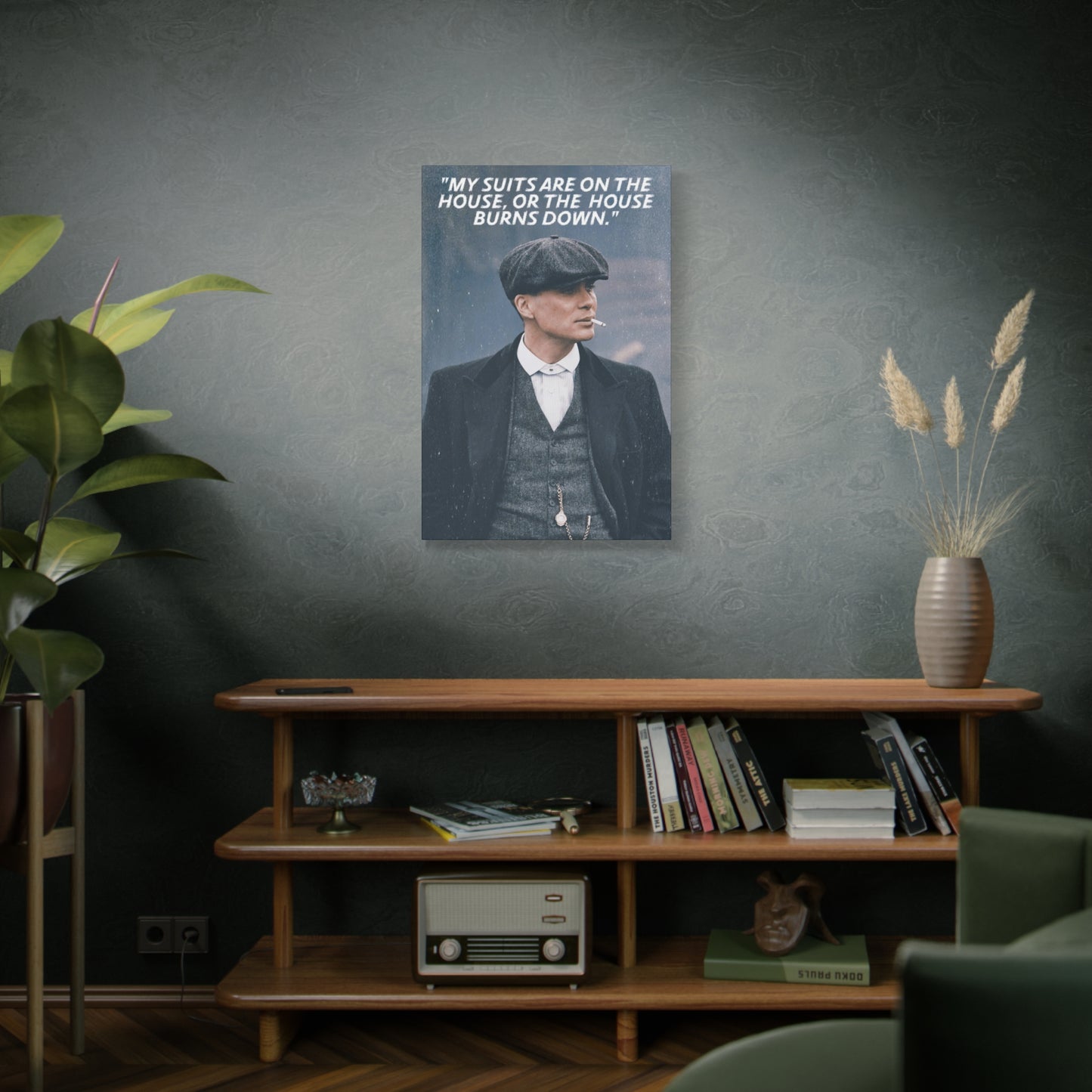 Tommy Shelby Motivational Canvas