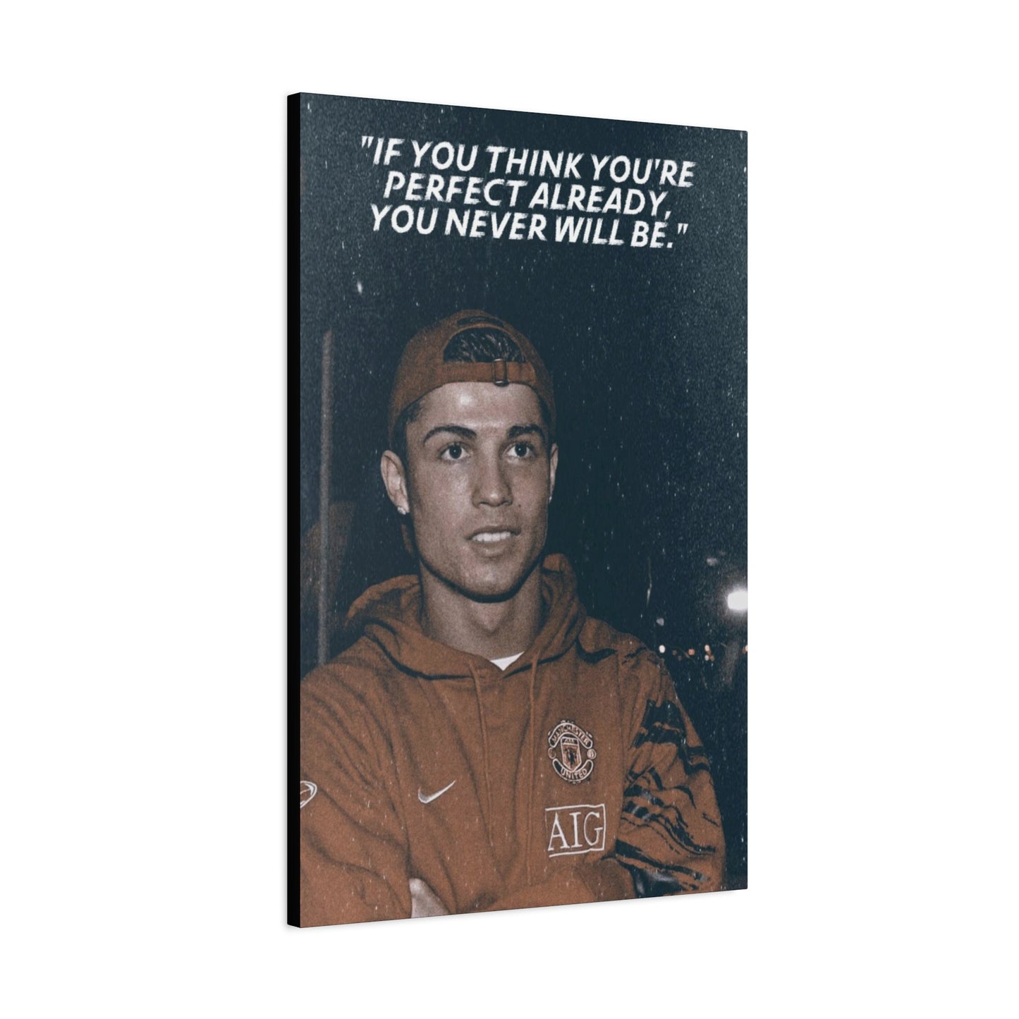 Cristiano Ronaldo Motivational Canvas