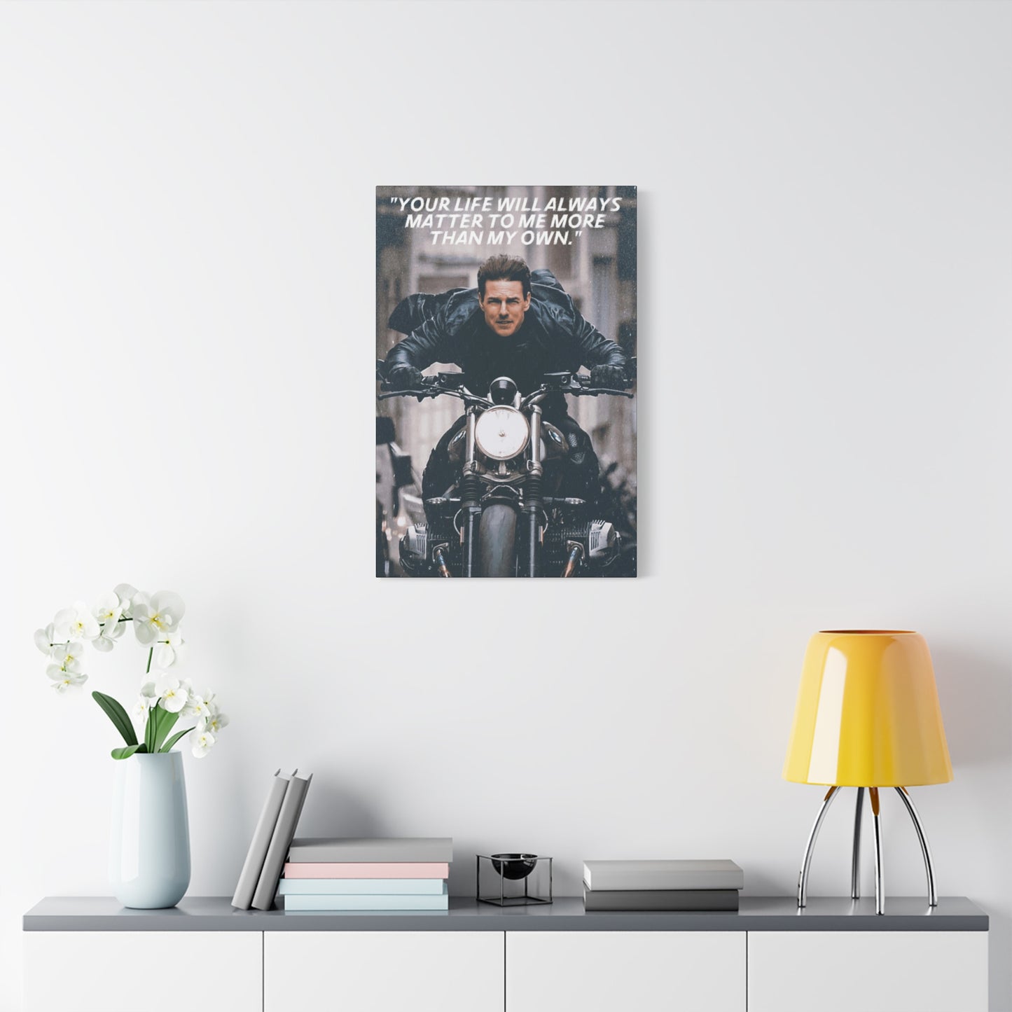 Ethan Hunt Motivational Canvas