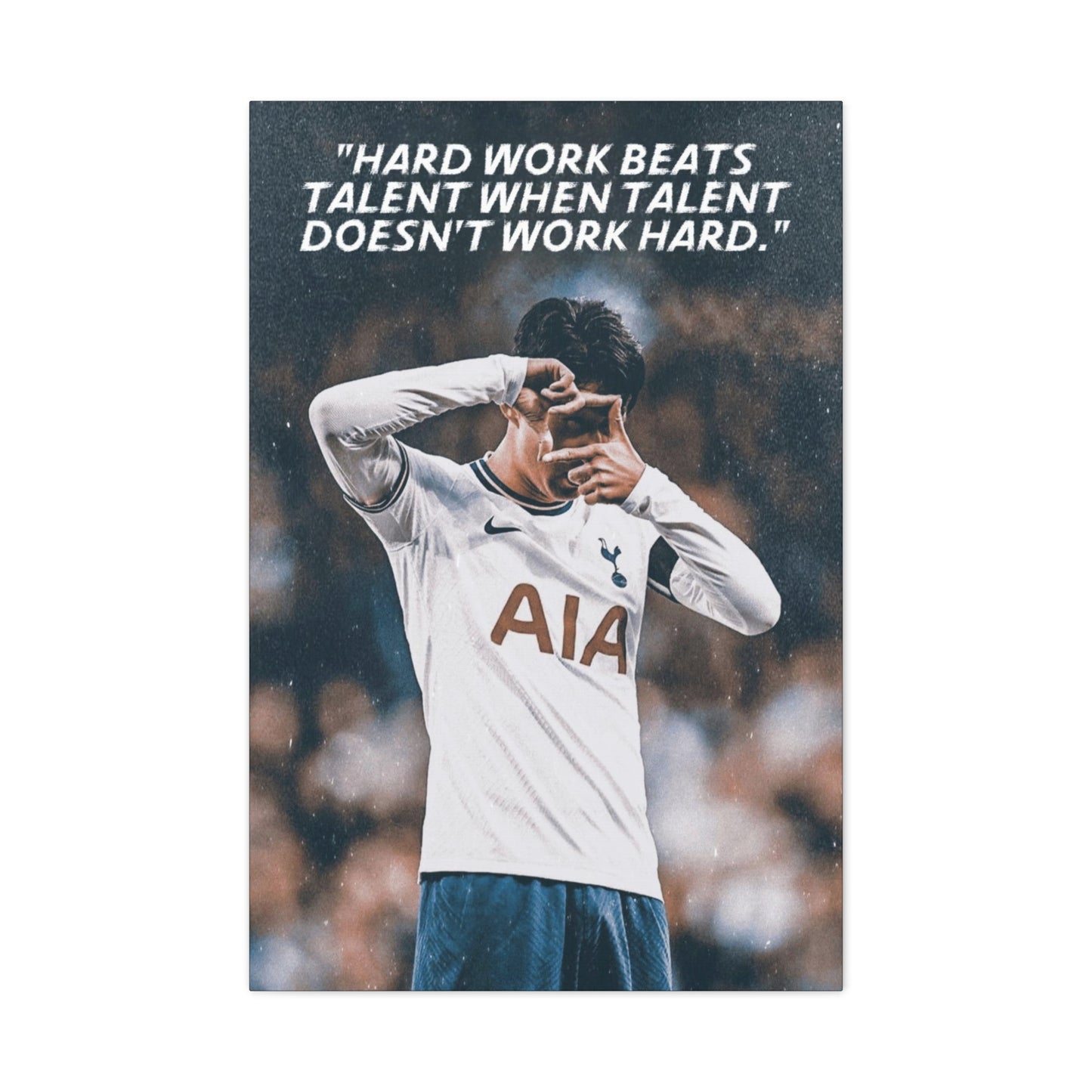 Heung Min Son Motivational Canvas