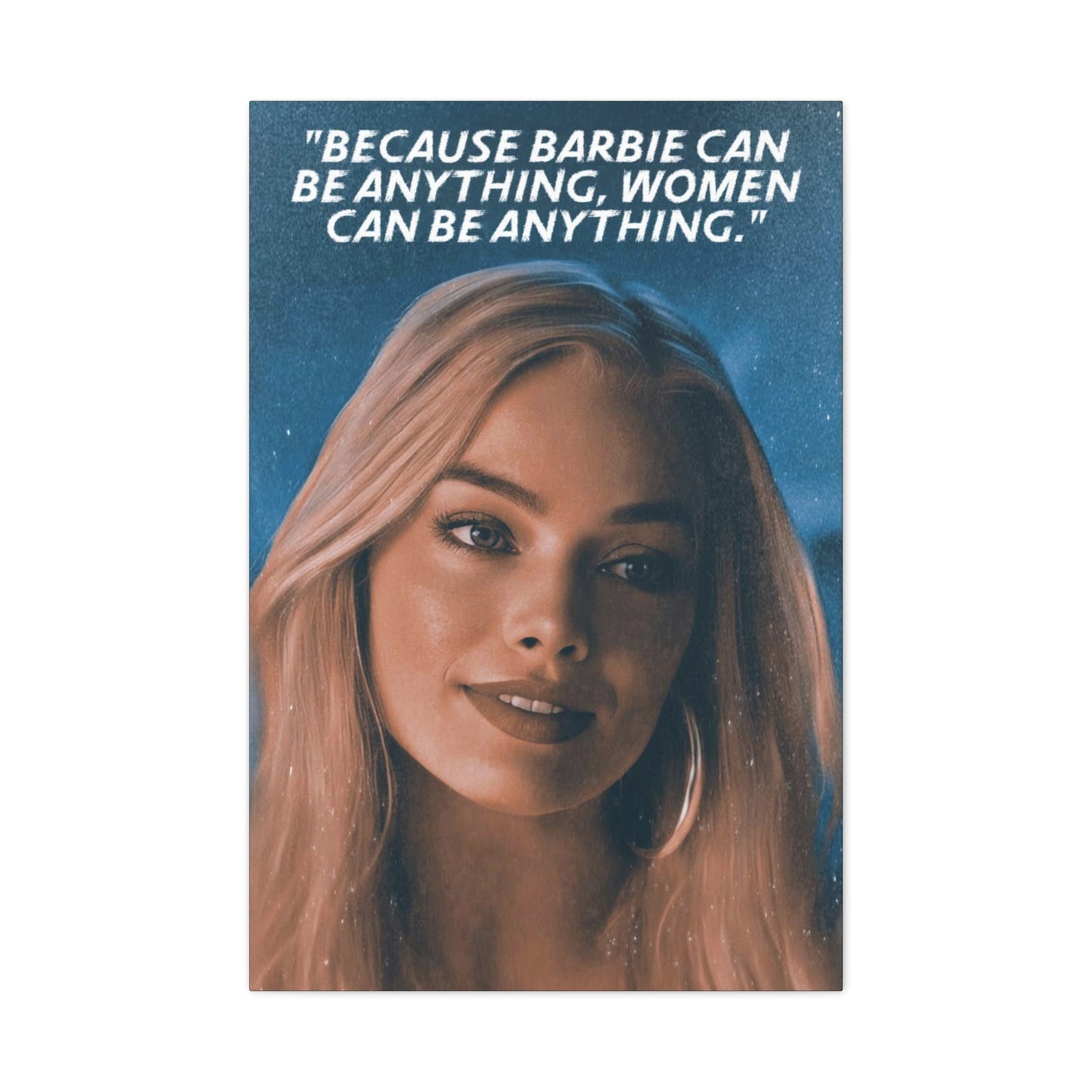 Barbie Motivational Canvas